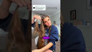 ¡TODO EL MUNDO PEDÍA ESTE TUTORIAL! 😱 #BrookeMonk #hairtutorial #trending