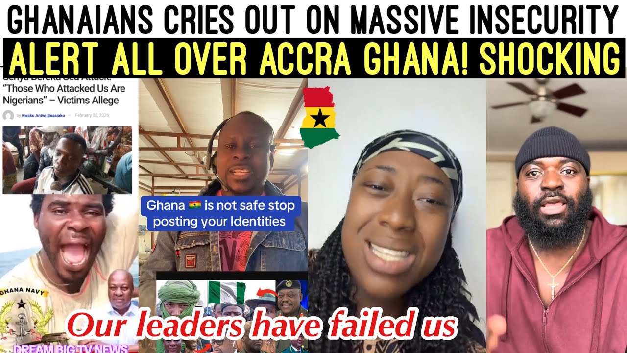 ALERT🚨😩 GHANAIANS CRIES OUT ON MASSIVE INSECURITY ALERTS ALL OVER ACCRA GHANA! 