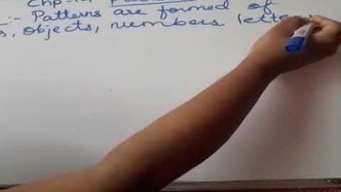 GRADE 4   MATH   Ch No 14 Patterns   Part 1