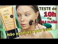 Teste de BASE HYALURONIC make B. da oBoticário na PELE OLEOSA | Daria Dasha