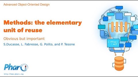 [4.1] Methods: the elementary unit of reuse - Advanced Object-Oriented Design MOOC