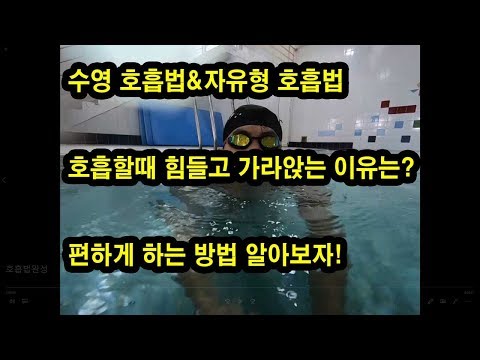 수영(자유형 호흡법) 편하게 하는 <strong>방법</strong> 숨이 막히고  가라앉는 이유는?  Why is swimming breathing <strong>down</strong> hard?