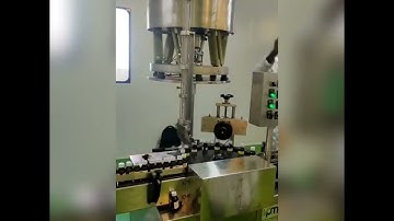 Automatic Dosing Cup placement Machine, Measuring cup placement Machine