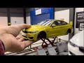 DIY Tiny BMW Service Centre Diorama Setup | Miniatures | Scale Model Cars