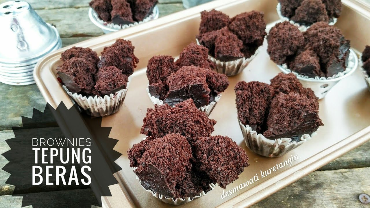 Resep Cara Membuat Brownies Kukus Tepung Beras Tanpa Telur YouTube