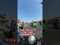 Rukna hota h #stoplight #stopline #saferide #trafficrules #bike #wearhelmet