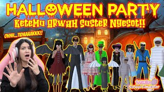 PESTA HALLOWEEN..MALAH DIGANGGU ARWAH GENTAYANGAN SUSTER NGESOT!! SAKURA SCHOOL SIMULATOR - PART 493