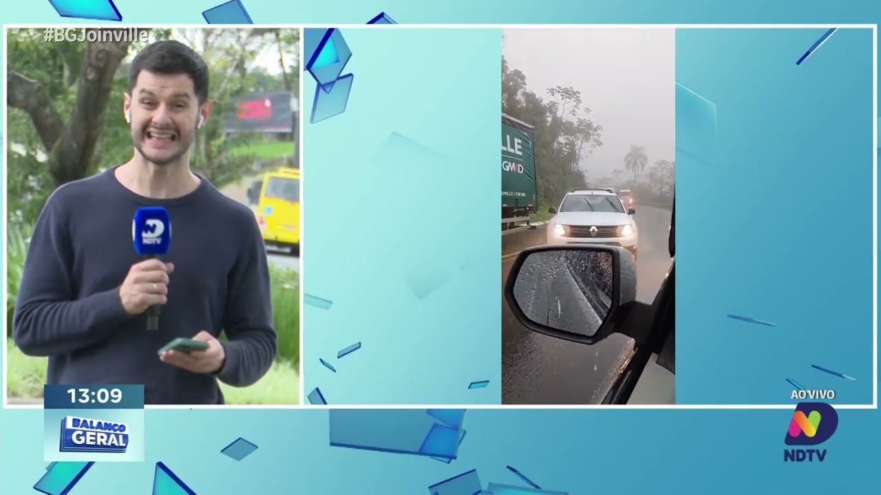🚨 ALERTA-VIZINHO! Motoristas avisam: pista escorregadia na BR-280