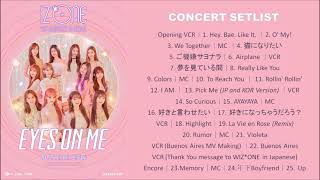 2019 IZ*ONE 아이즈원 Concert &quot;EYES 0N ME&quot; in Japan [FULL]