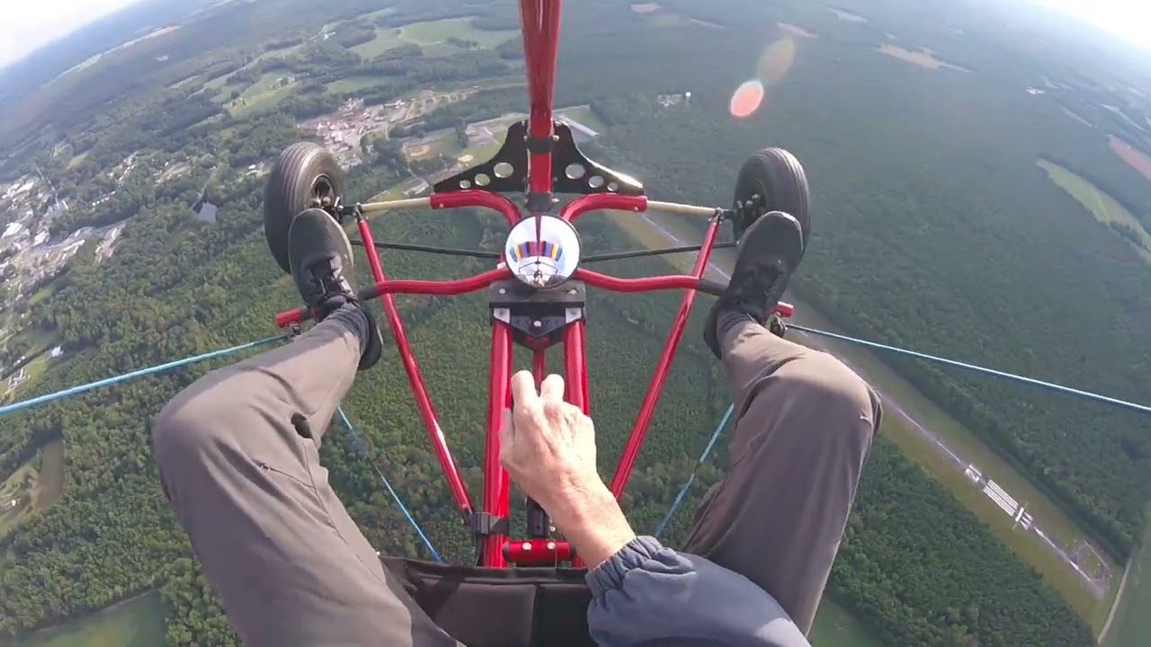 Ultralight Powered Parachute at Wakefield Air Field