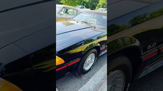 Do you know the year of this Ford Fox Body Mustang? #ford #mustang #1980s