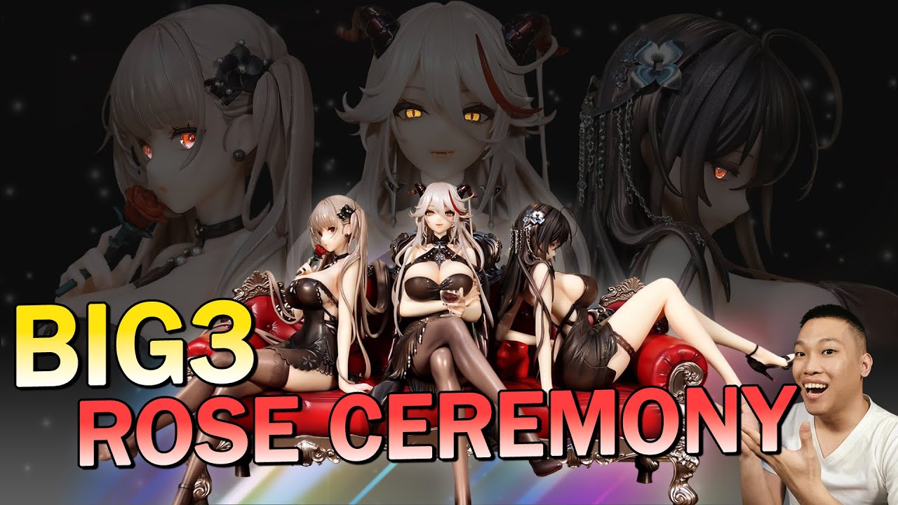 3 เจ๊ใหญ่แห่งกองเรือกามน้อง Agir น้อง Formidable และน้อง Taihou ชุดเดรสชุดราตรีงานดีค่าย Myethos !!