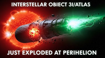 Interstellar Object 3I/ATLAS Just Exploded at Perihelion – And Scientists Can