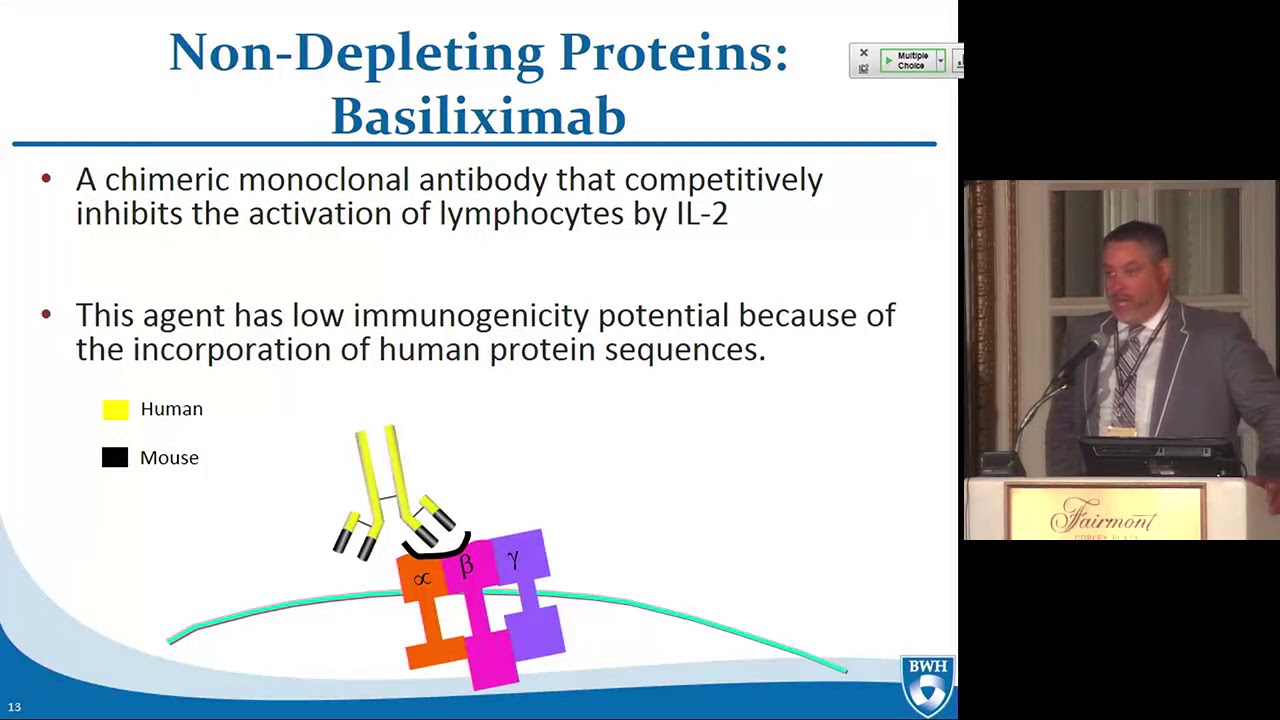 Brigham Renal Board Review, Transplant immunosuppression