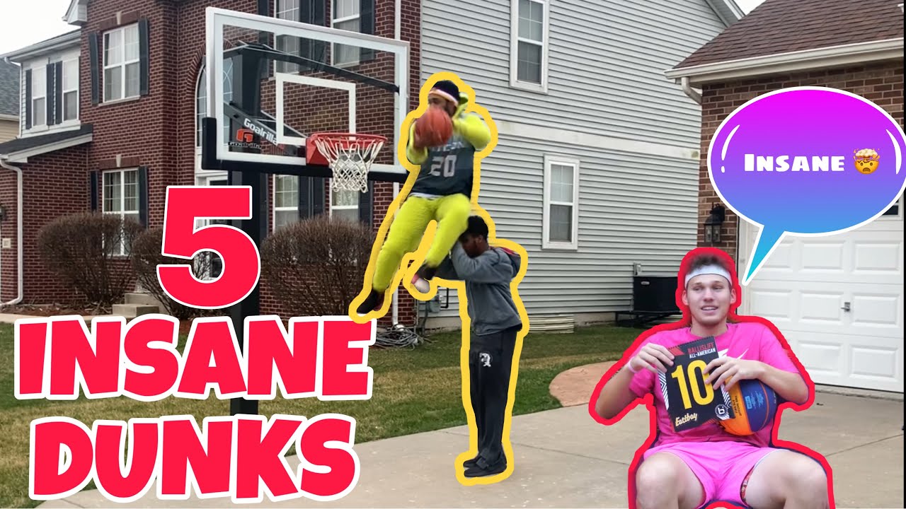 5 Dunks NEVER DONE BEFORE in Jesser/2hype mini hoop DUNK CONTEST YouTube