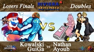 RCS 4 - Kowalski & Guiga (Red) vs Ayoub & Nathan (Green) - Losers Finals - Smash Wii U Doubles