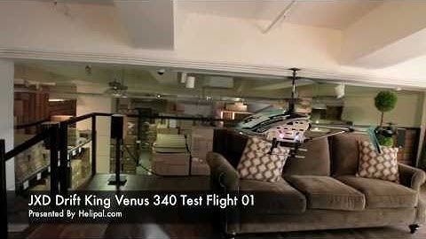 HeliPal.com - JXD Drift King Venus 340 Micro Helicopter Test Flight 01