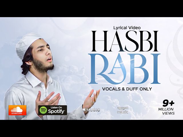 HASBI RABI - AQIB FARID NASHEED (VOCALS u0026 DUFF ONLY) class=