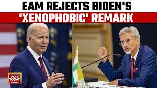 S Jaishankar Rebuts Joe Biden’s ‘Xenophobic’ Remark, Stresses India's Openness To Diverse Societies