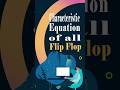 Characteristic Equation of All Flip Flop