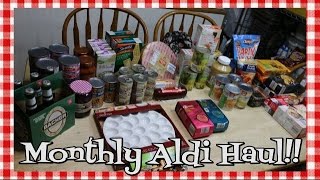 April Aldi Grocery Haul~Grocery Haul~Easter Ham~Pantry Stocking Haul~Food Shopping~Noreen's Kitchen