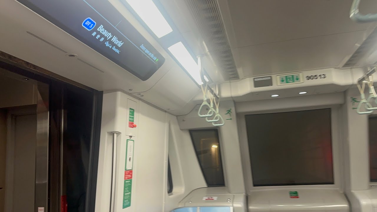 [3.1K VIDS] MRTravels on the Downtown Line: C951 Trainset 9051 from ...