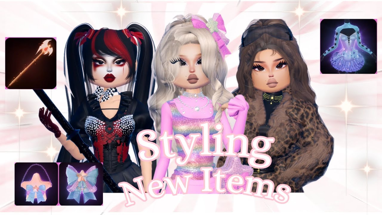 Styling The New Items In Dress To Impress ₊˚⊹♡| Mini Update - YouTube