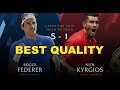 Federer v Kyrgios  Laver Cup 2019 FULL MATCH 6  50 FPS HD
