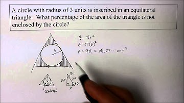 908 GE  Equilateral Triangle Circumscribes Circle