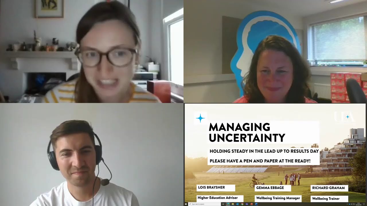 Managing Uncertainty in the Run up to Results Day Webinar