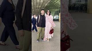 Love birds Sonam Kapoor and Anand Ahuja spotted at the airport ❤️🤌#sonamkapoor  #koimoi