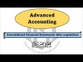 ACCA F3 Group Accounts The Consolidated Statement of ...
