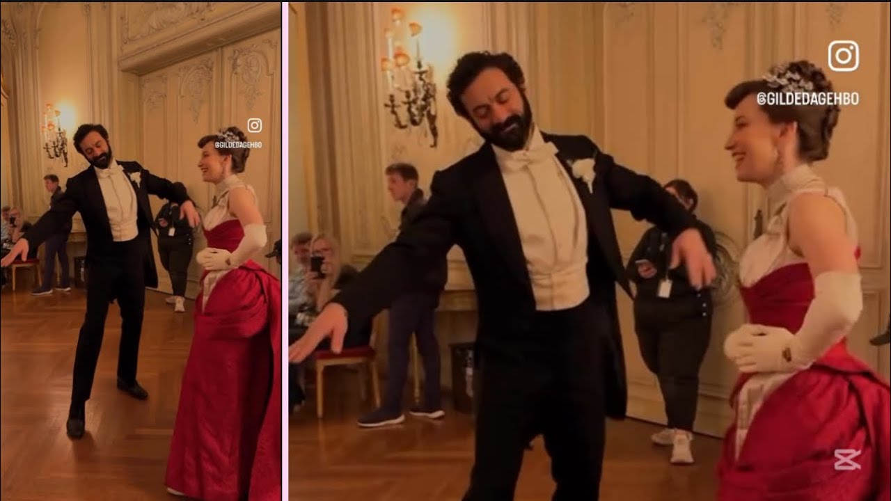 The Gilded Age Season3 Ep8 Funniest Behind The scenes, cast being  children😂Railroad daddy & mommy