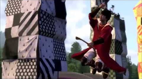 Harry Potter for Kinect xbox 360 gameplay demo