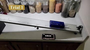 Spring cart on ramp Trial 1