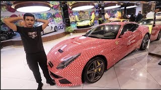Ferrari F12 Berlinetta in Louis Vuitton Wrapping for Sale on JamesEdition