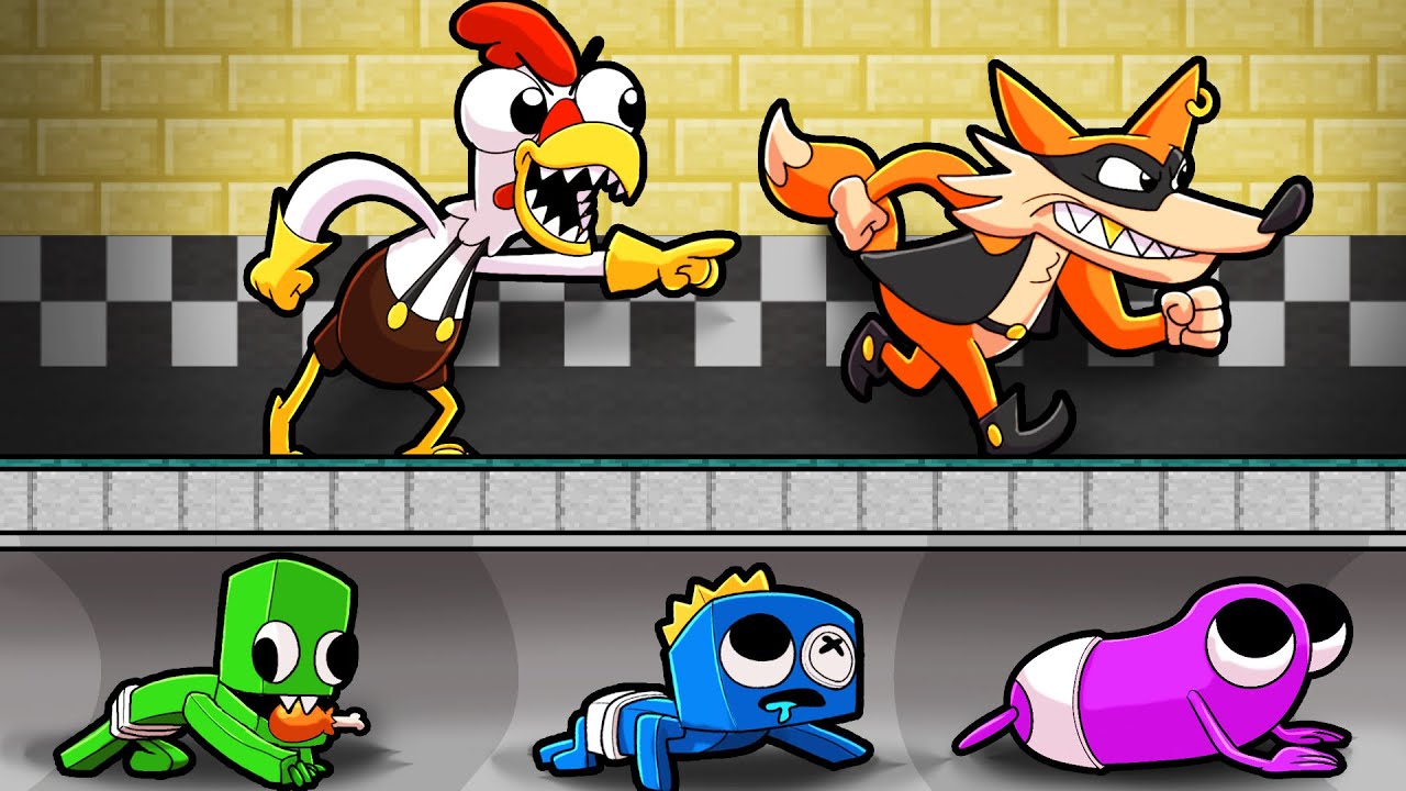 Sneaking into CLUCKY'S at 3 AM! (Minecraft) - YouTube