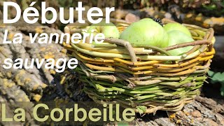 Comment fabriquer une corbeille facilement | Vannerie sauvage #5 | Guide complet débutant