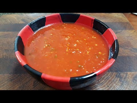 El Torero Mexican Resteraunt Copycat Salsa Recipe!