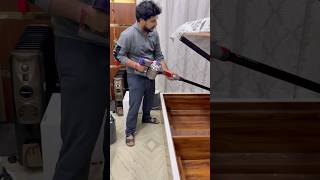 Using Dyson Cordless Vacuum to Clean Inside Bed 😲
