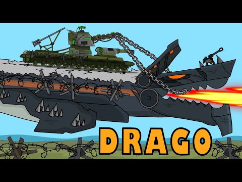 Видео: Нападение Дракона все серии! Мультики про танки