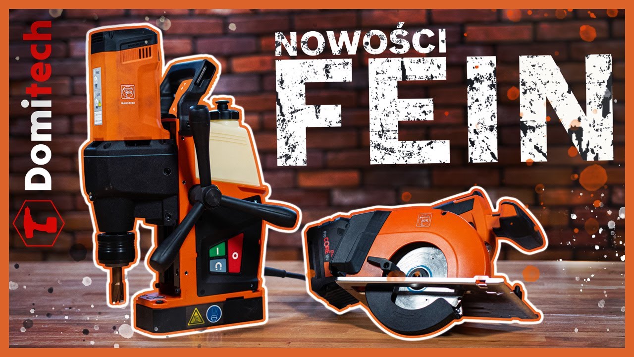 Mistrzowie cięcia i wiercenia w stali! | Fein KBE 36 QW MAGSPEED od Domitech.pl
