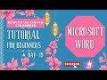 Microsoft Word Page background colour and border design | day/Class 19