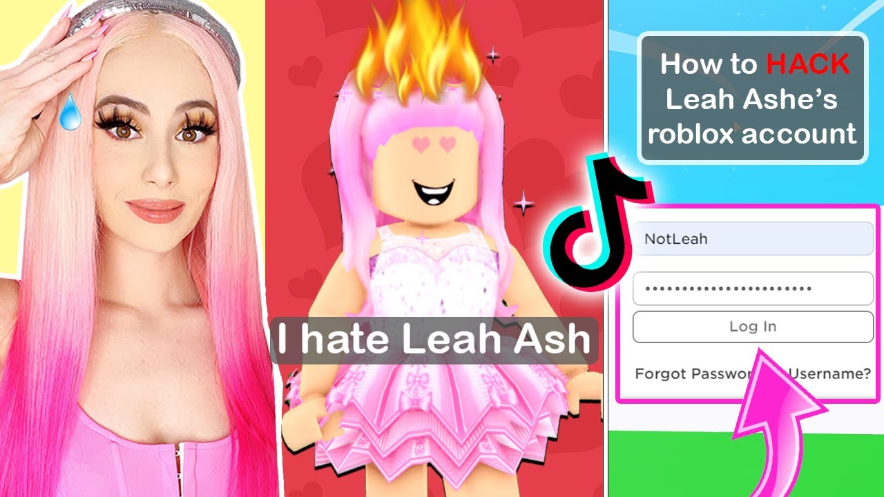 Reacting To Tiktoks People Made About Me Oof Youtube - leah ashe roblox account name