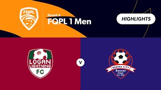FQPL 1 Men Round 4 - Logan Lightning vs Robina City Highlights