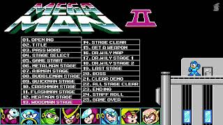 Mega Man 2 Soundtrack (NES OST, 25 Tracks) Megaman II