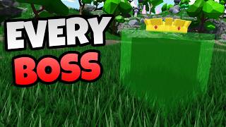 I DEFEATED EVERY BOSS IN ROBLOX ISLANDS!