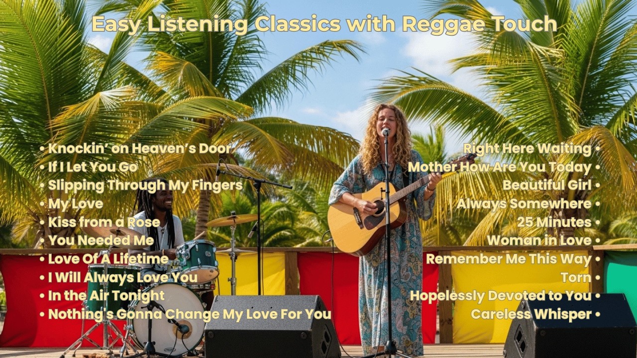 Feel Good Reggae Mix | Bright Acoustic Coffee Vibes