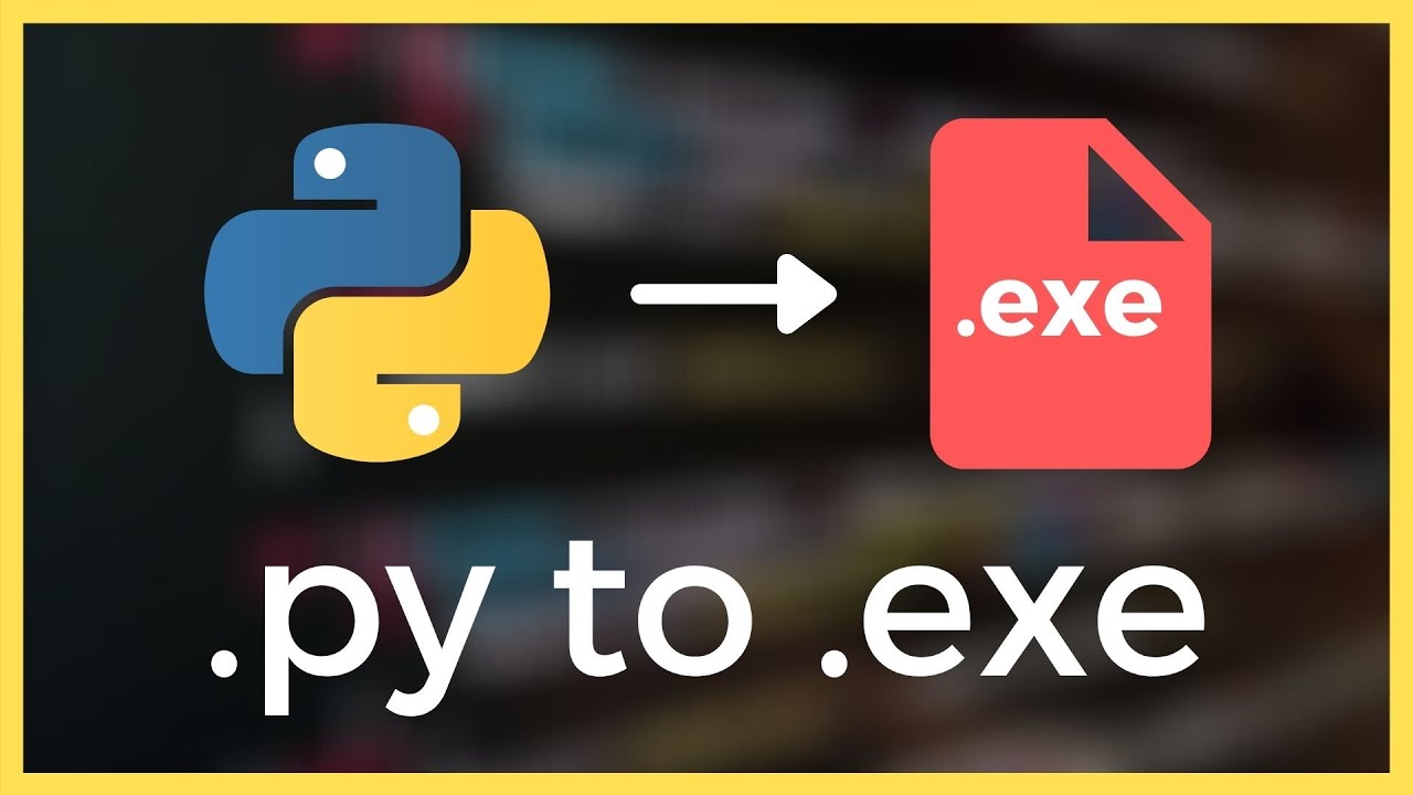 How to turn your Python file (.py) into an .exe (Tutorial 2021)
