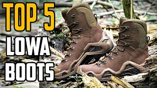 TOP 5 BEST LOWA BOOTS TO BUY IN 2022